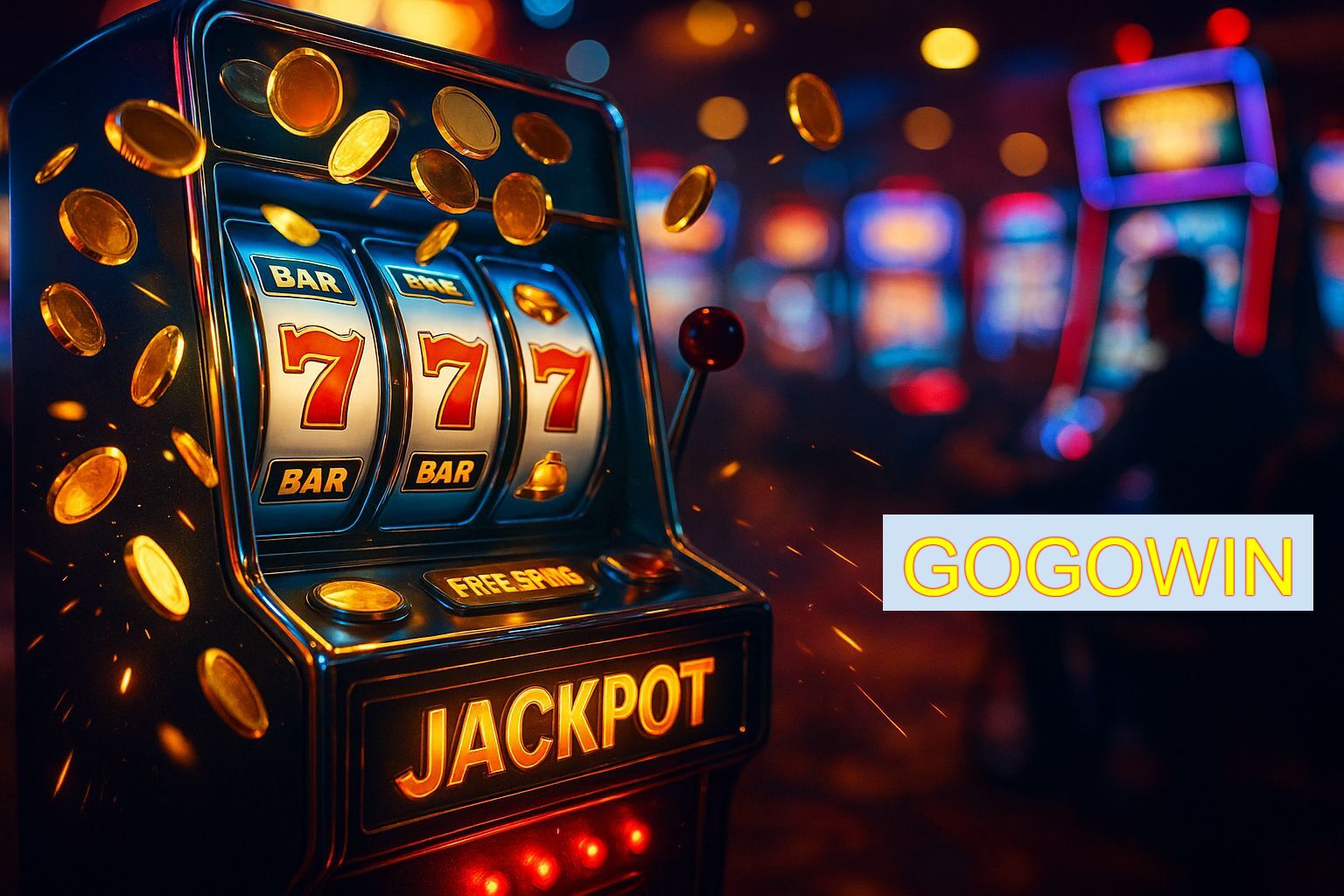 Diversos jogos de caça-níqueis